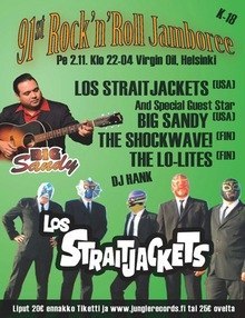 02.11 Rock`n`Roll Jamboree - Virgin Oil, Los Straitjackets (USA), Big Sandy (USA) Хельсинки